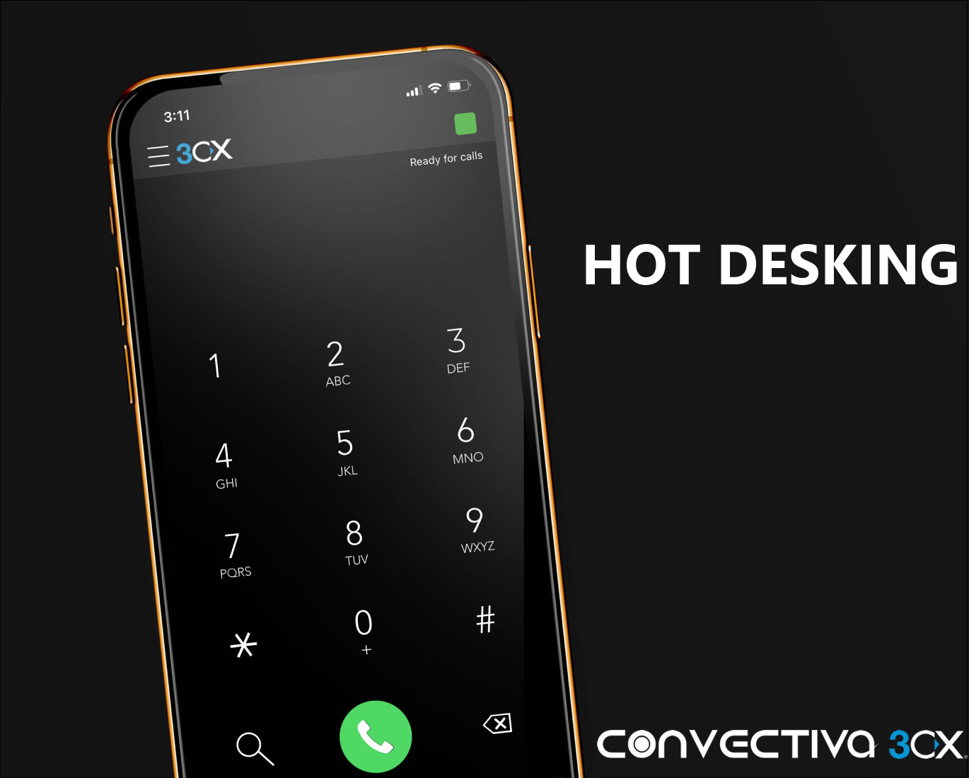 3CX: Hot Desking