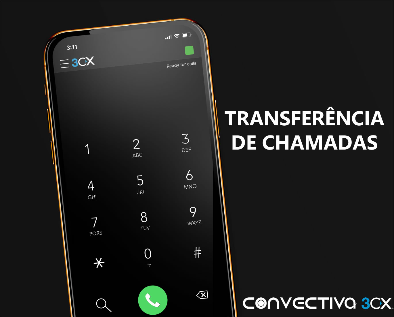 3CX - Transferência de Chamadas (Vídeo)